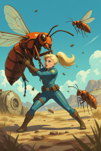 The wasteland is a scary place cover
