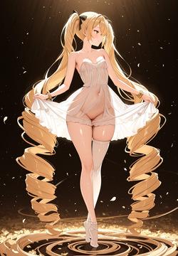 DRILL HAIR POV – BALLROOM DRESS