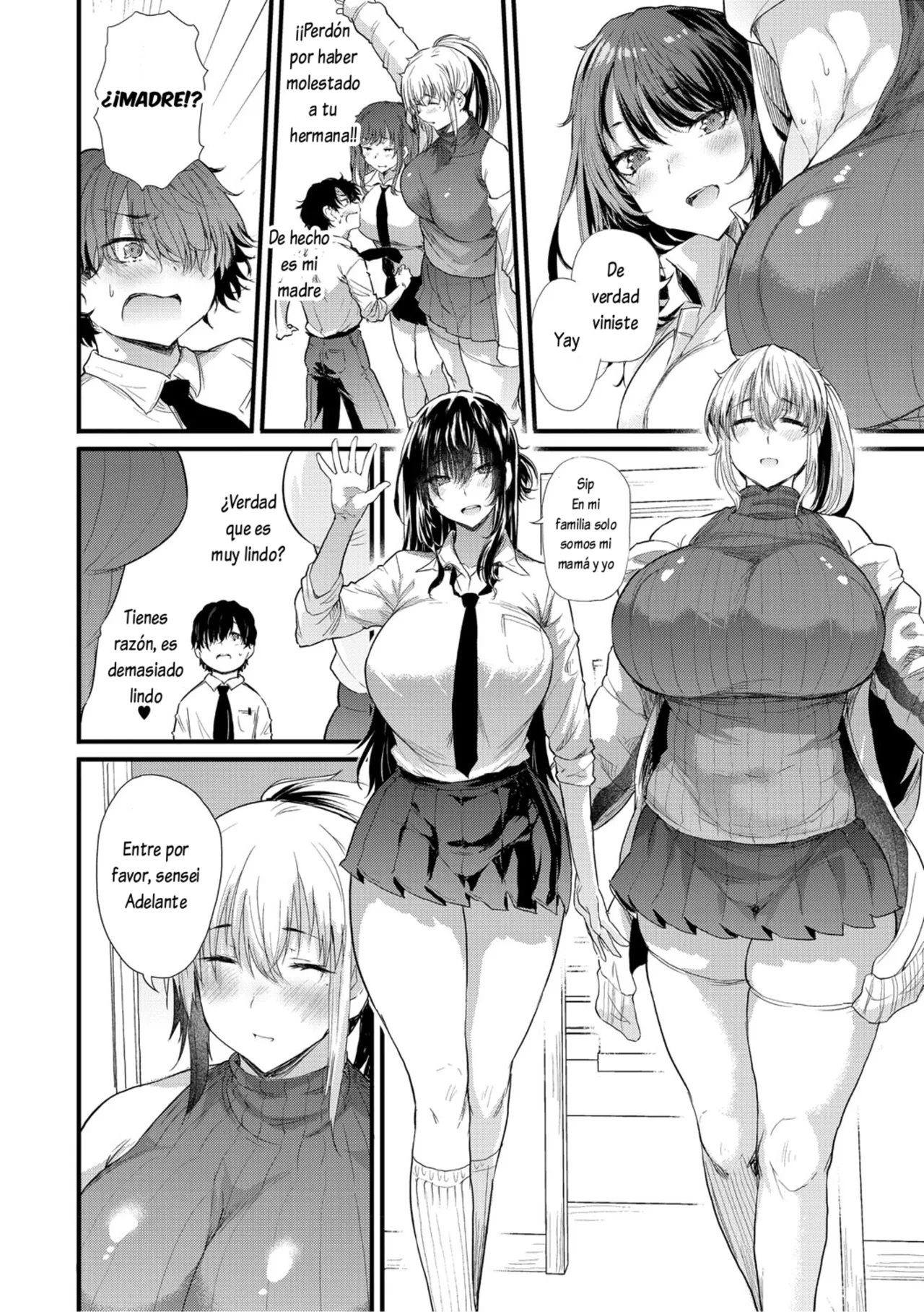 Ayase Gyaru wa Boku ni Muchuu - Okaasan mo Maze nasaiyo - Zenpen page 6 full