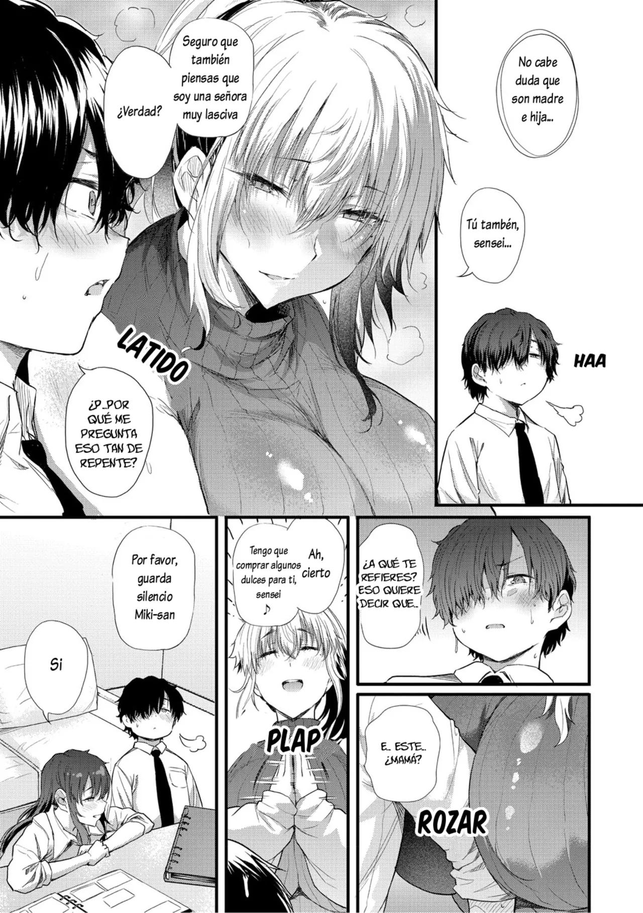 Ayase Gyaru wa Boku ni Muchuu - Okaasan mo Maze nasaiyo - Zenpen page 9 full