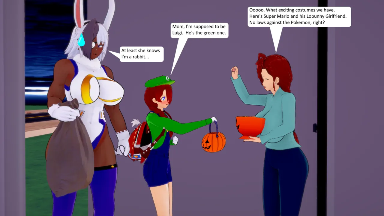 Moruke &amp; Friends: Halloween 2024 page 2 full