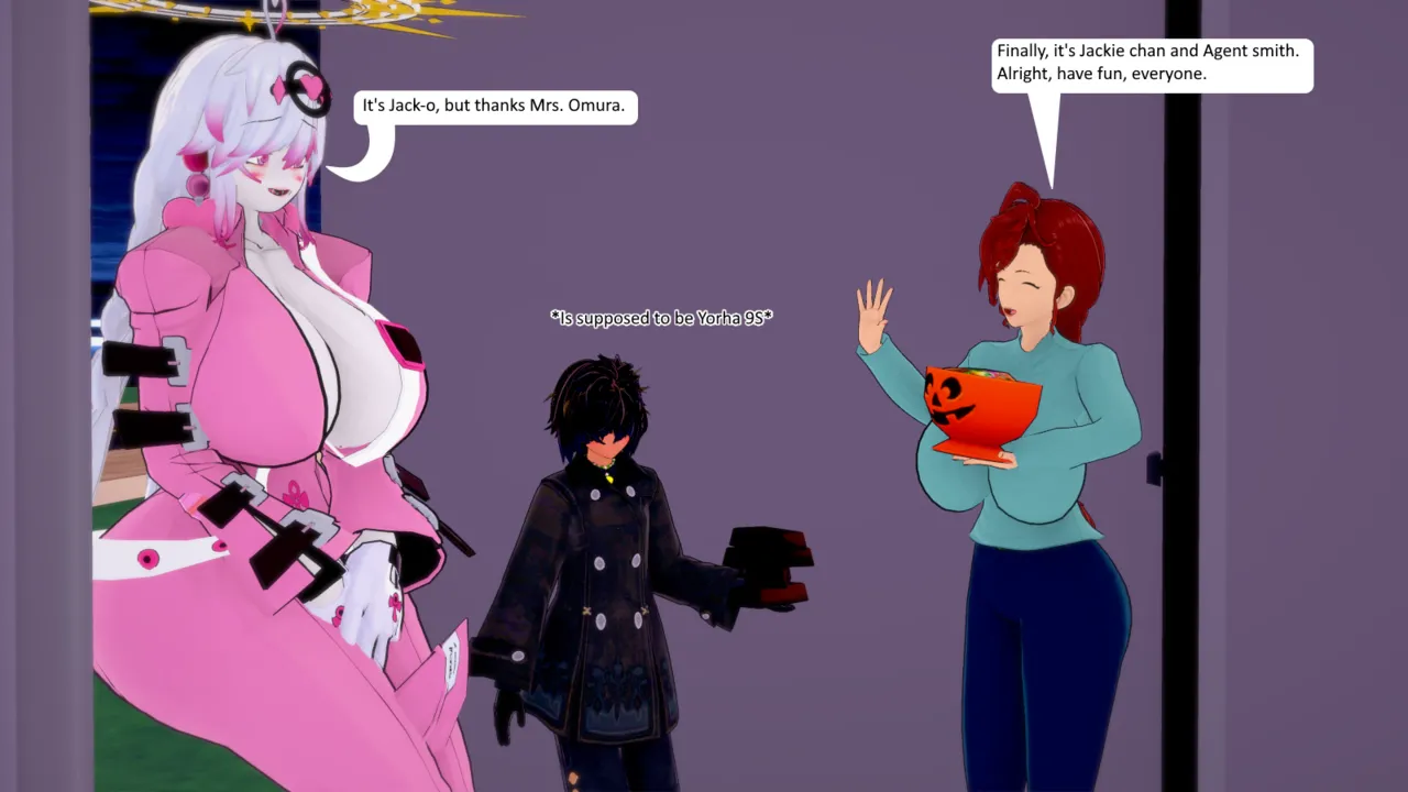 Moruke &amp; Friends: Halloween 2024 page 5 full