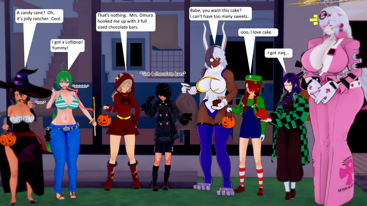 Moruke &amp; Friends: Halloween 2024 page 6 full