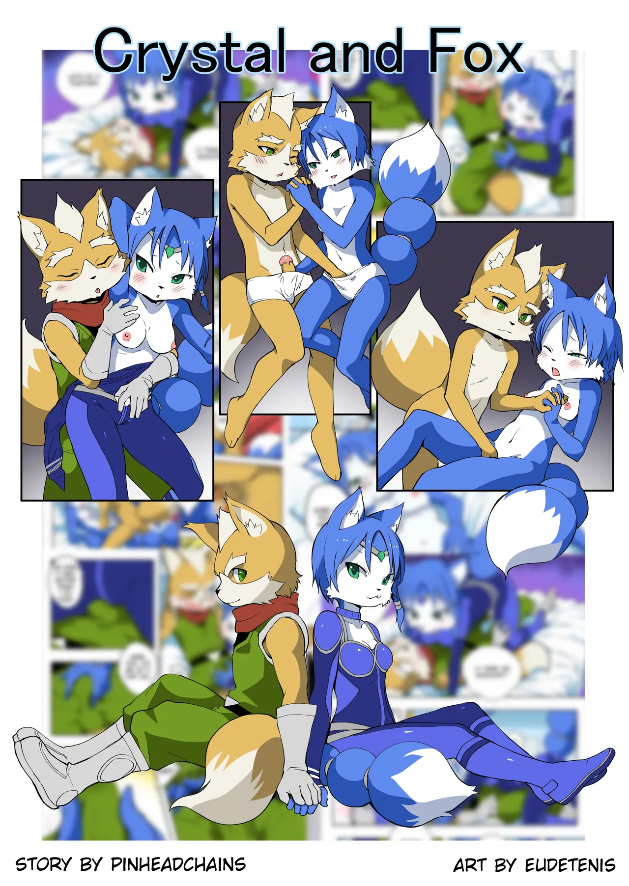 Krystal and Fox page 1 full