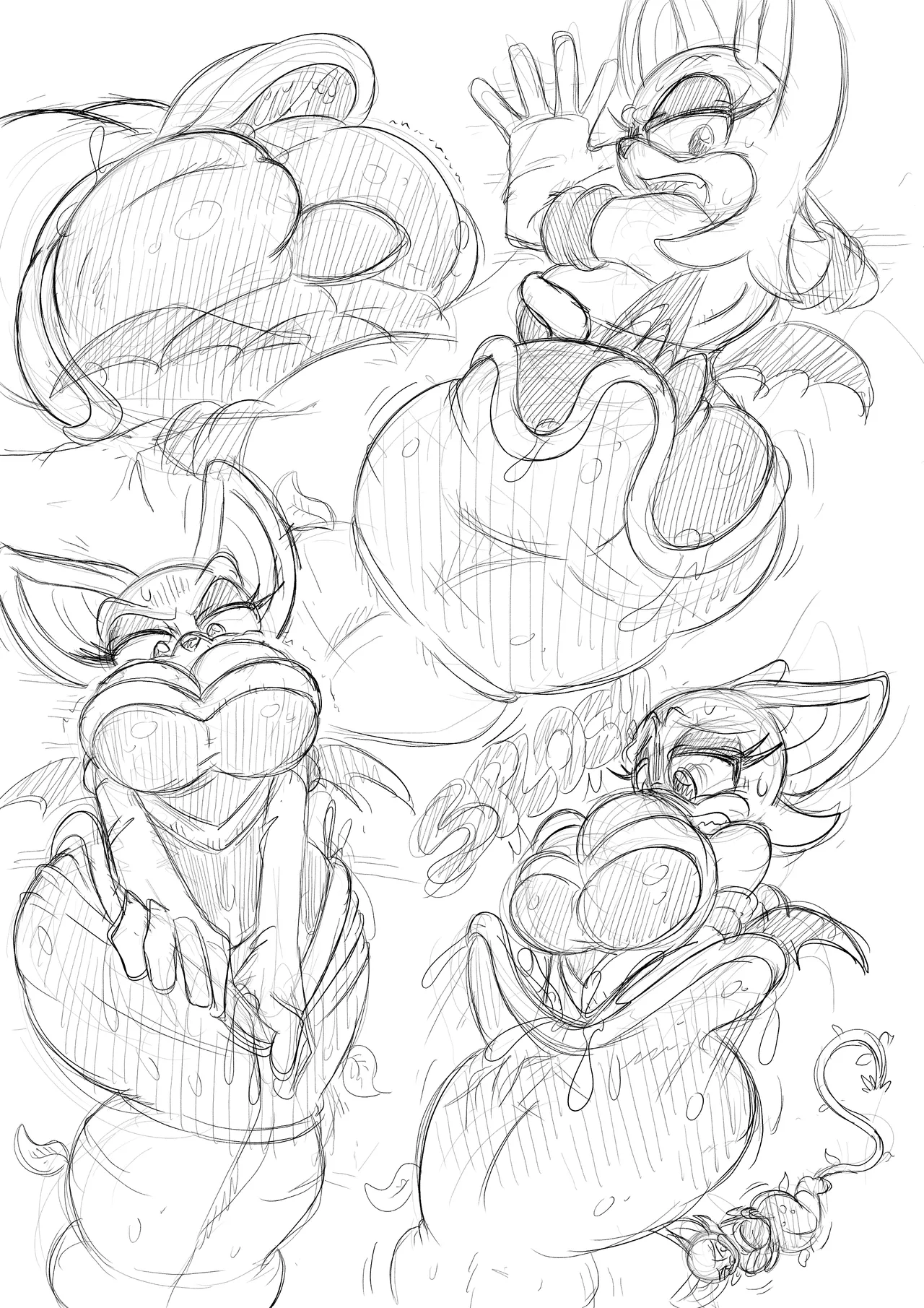 Sonic "Vore Fate" series. page 4 full