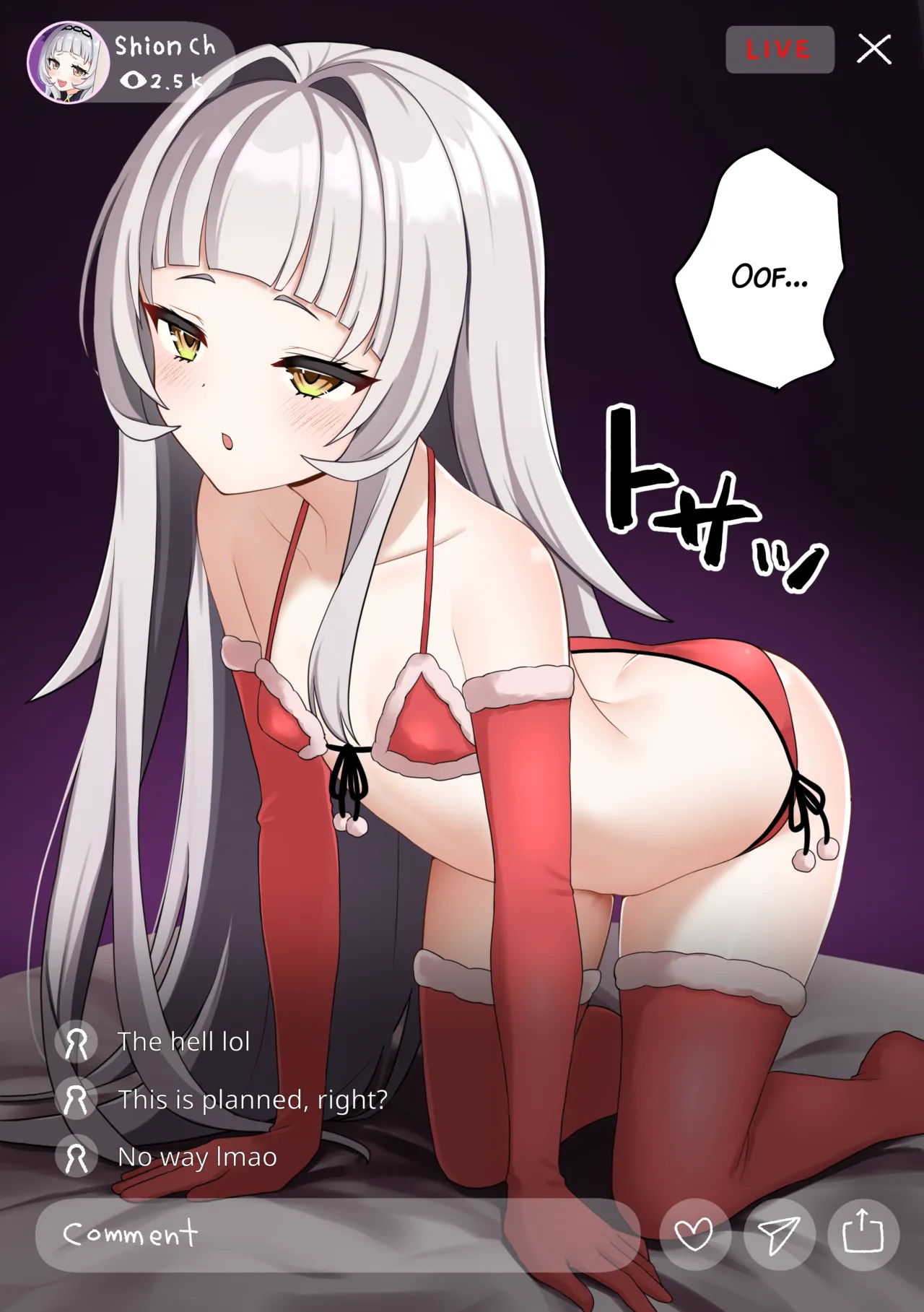 Shion no Cosplay Satsueikai o Nama Haishin | Live distribution of Shion's cosplay photo session page 6 full