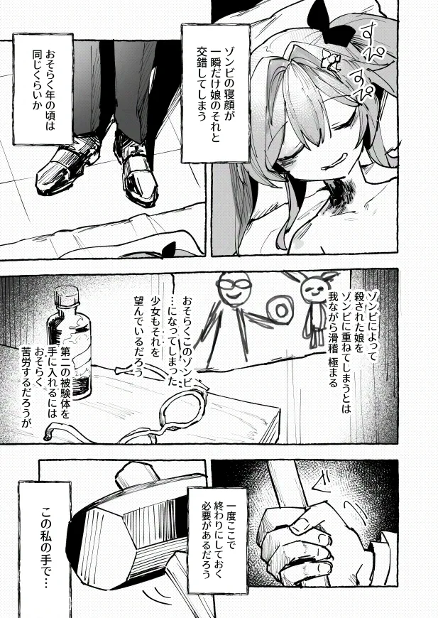 Zombie kentai 1 gou shiiku kiroku page 8 full