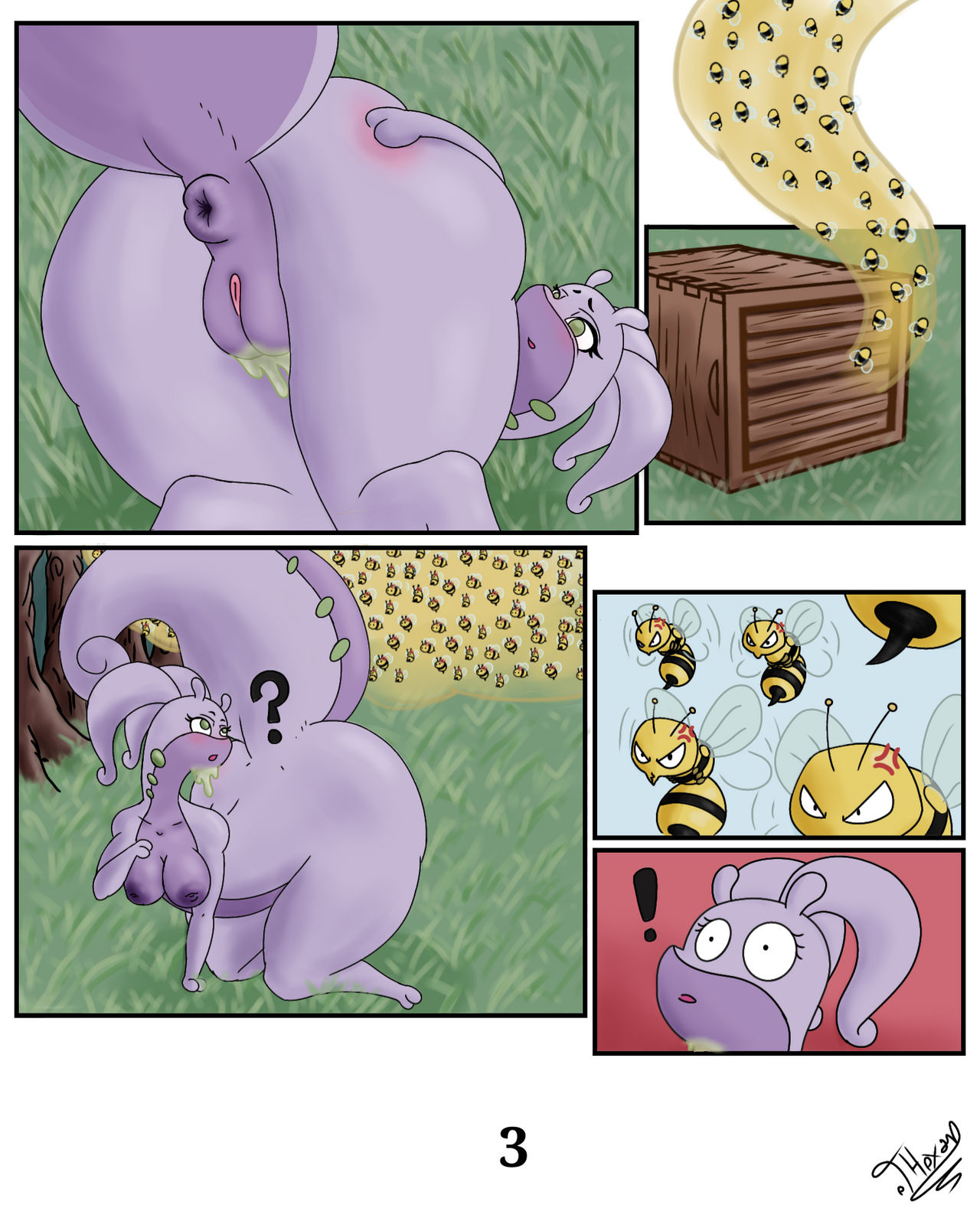 Goodra is attacked by bees page 4 full