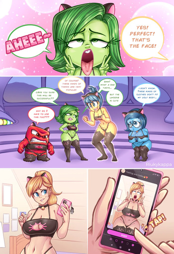Adult Riley's first Ero Cosplay cover