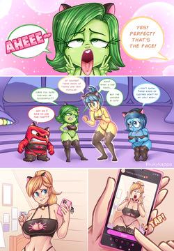 Adult Riley's first Ero Cosplay