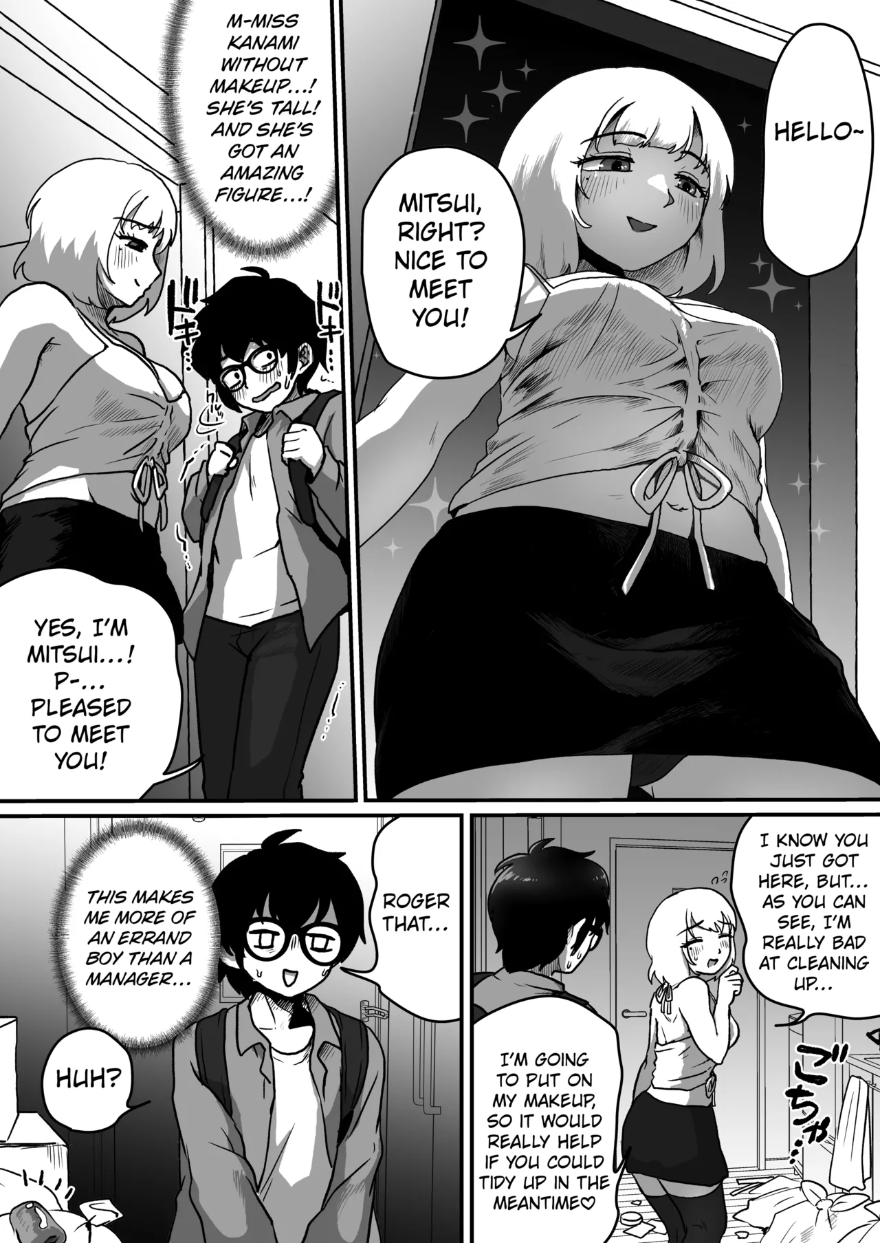 Kyonyuu Kyokon Shemale Influencer no Otokonoko Manager ni Natta Boku | I Became a Crossdressing Manager for a Shemale Influencer with a Huge Cock and Tits page 4 full