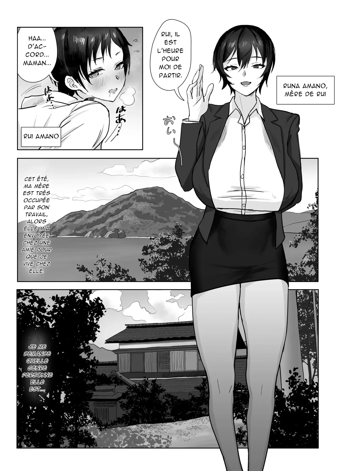 Watashi  wa Mama no Onna Tomodachi no Seidorei ni Narimashita! | Je suis devenue l'esclave sexuelle de l'amie de ma mère ! page 3 full