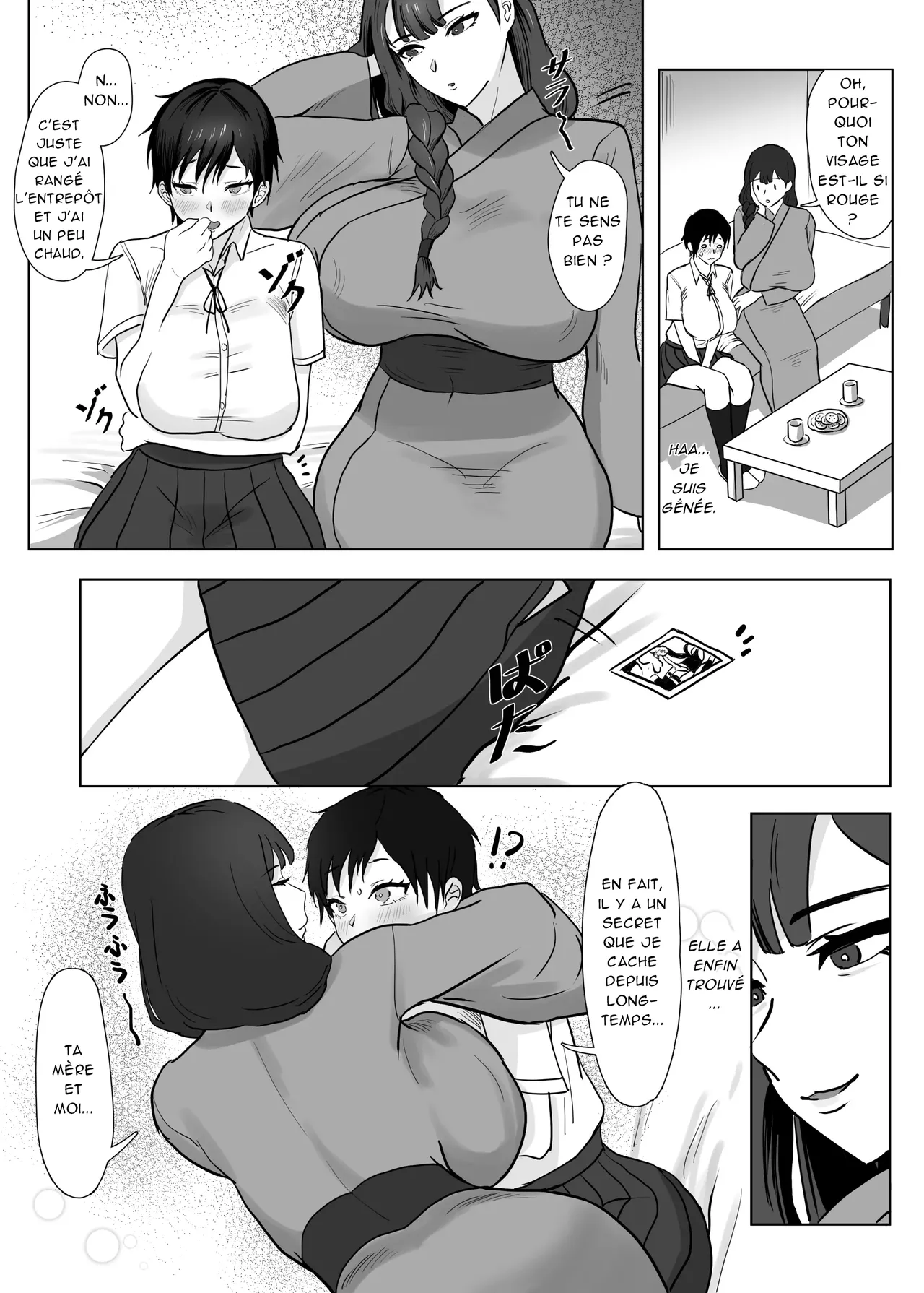 Watashi  wa Mama no Onna Tomodachi no Seidorei ni Narimashita! | Je suis devenue l'esclave sexuelle de l'amie de ma mère ! page 9 full