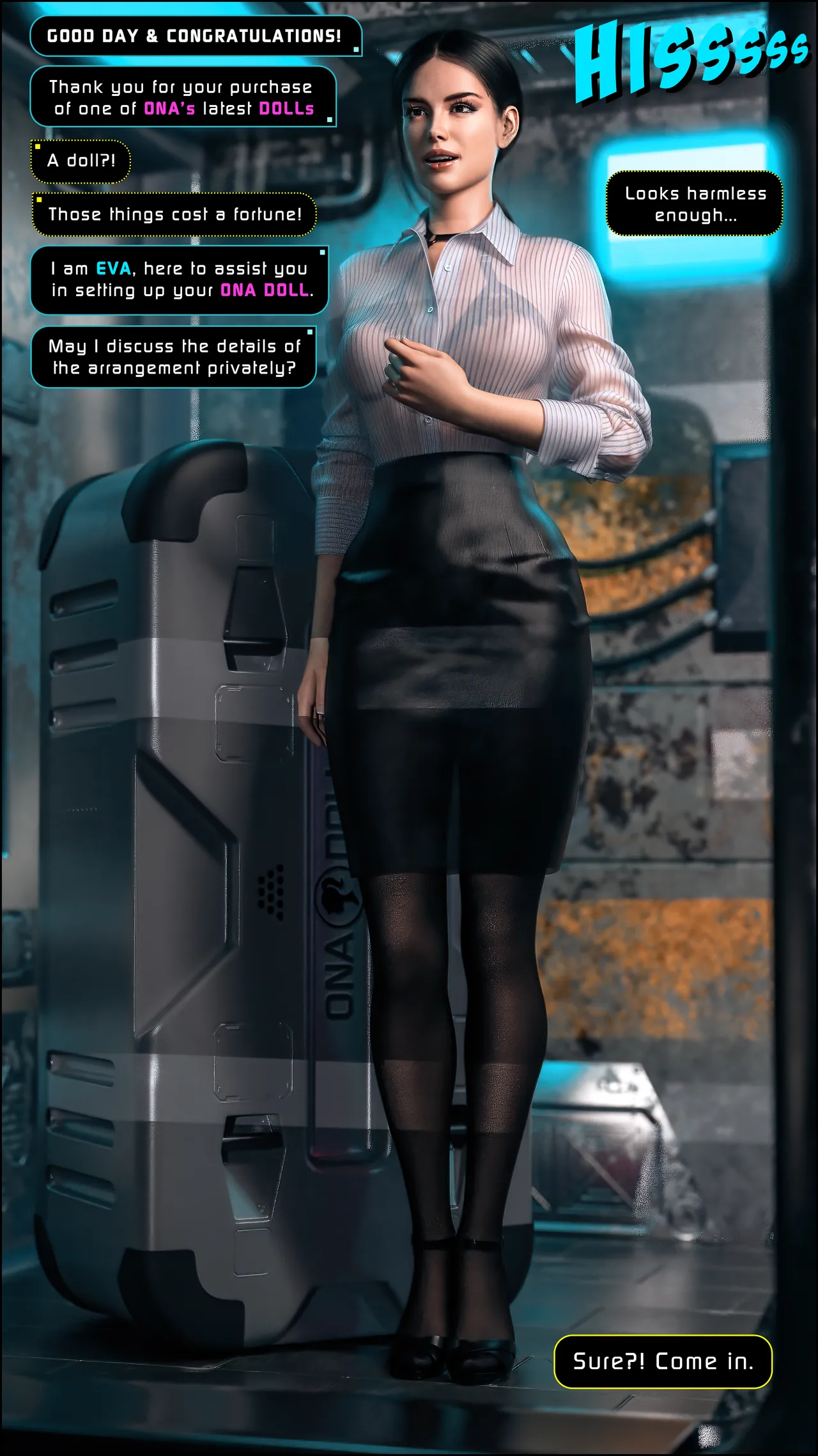 HexErotica - CyberDolls 1 page 6 full