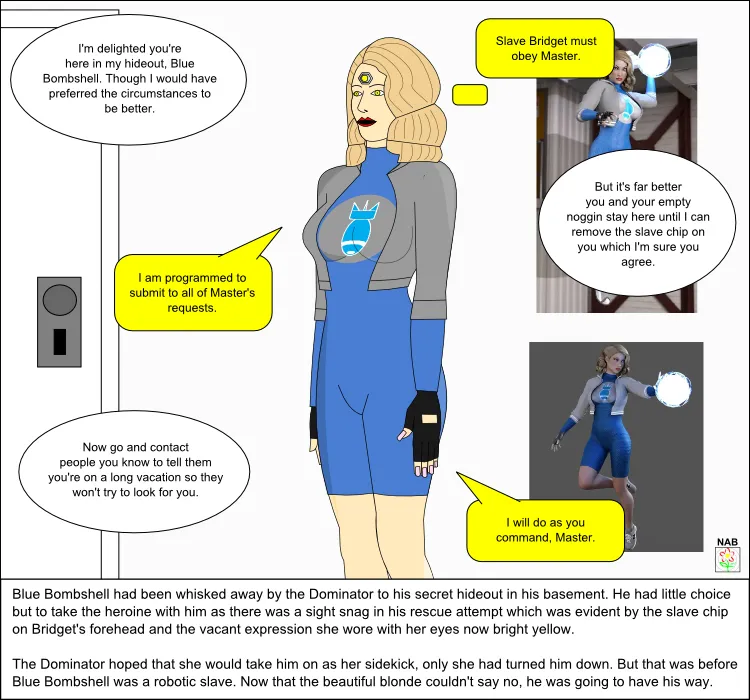 Blue Bombshell Dominated page 2 full