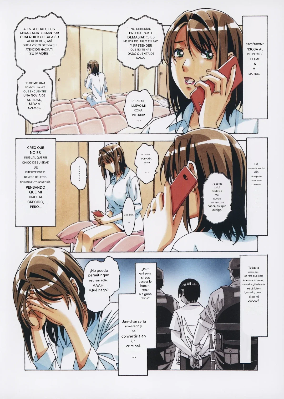 Musuko to onaji yane no shita de 3｜Con mi hijo bajo el mismo techo 3 page 5 full