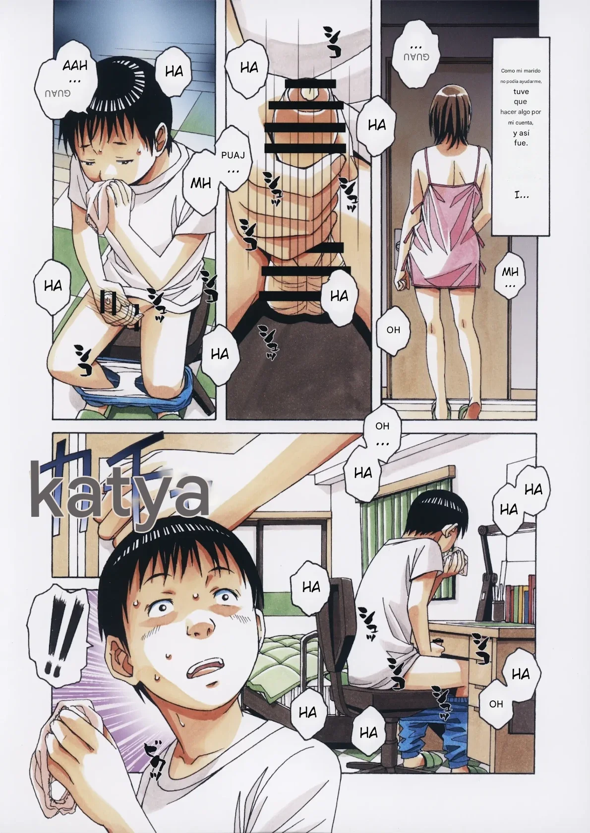 Musuko to onaji yane no shita de 3｜Con mi hijo bajo el mismo techo 3 page 7 full