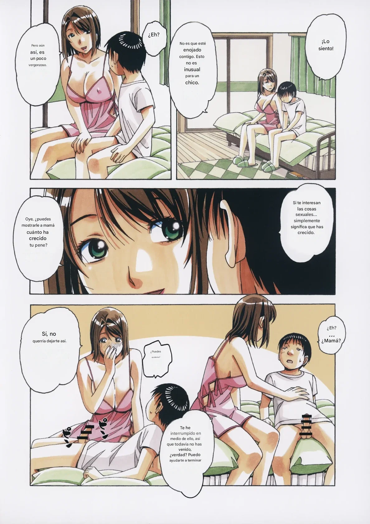 Musuko to onaji yane no shita de 3｜Con mi hijo bajo el mismo techo 3 page 9 full