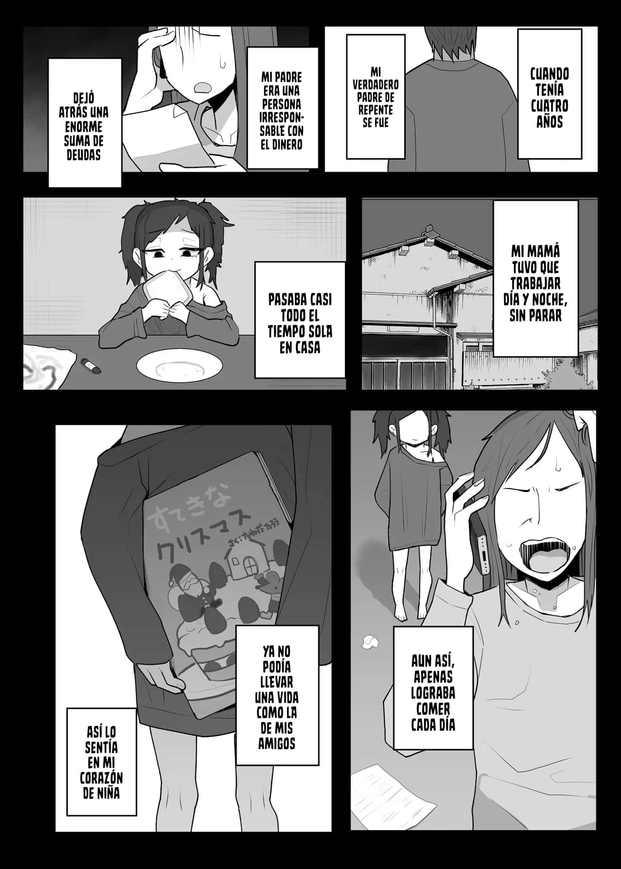 Tsurego o Onaho ni Shiteru Youfu no Hanashi｜La Historia de un Padrastro que Usa a su Hijastra como un Onahole page 4 full