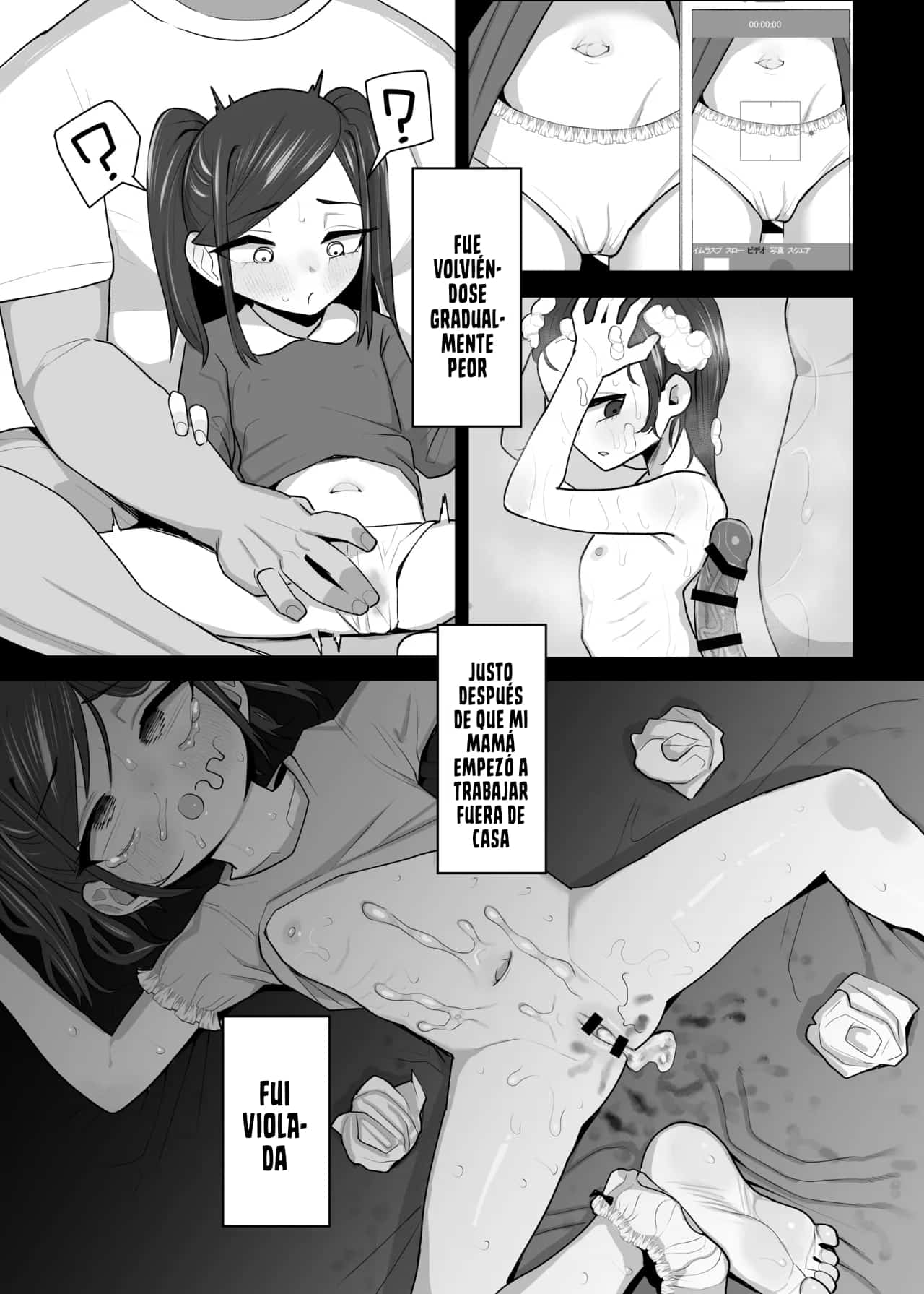 Tsurego o Onaho ni Shiteru Youfu no Hanashi｜La Historia de un Padrastro que Usa a su Hijastra como un Onahole page 6 full