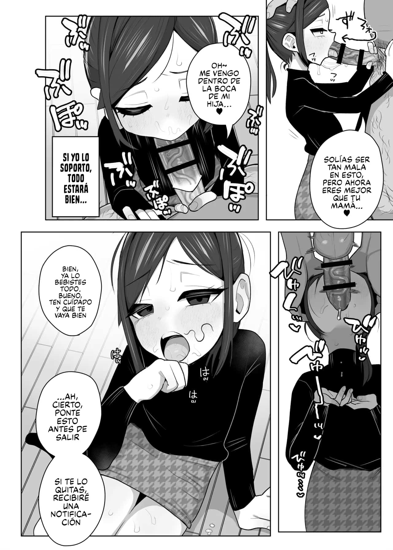 Tsurego o Onaho ni Shiteru Youfu no Hanashi｜La Historia de un Padrastro que Usa a su Hijastra como un Onahole page 9 full