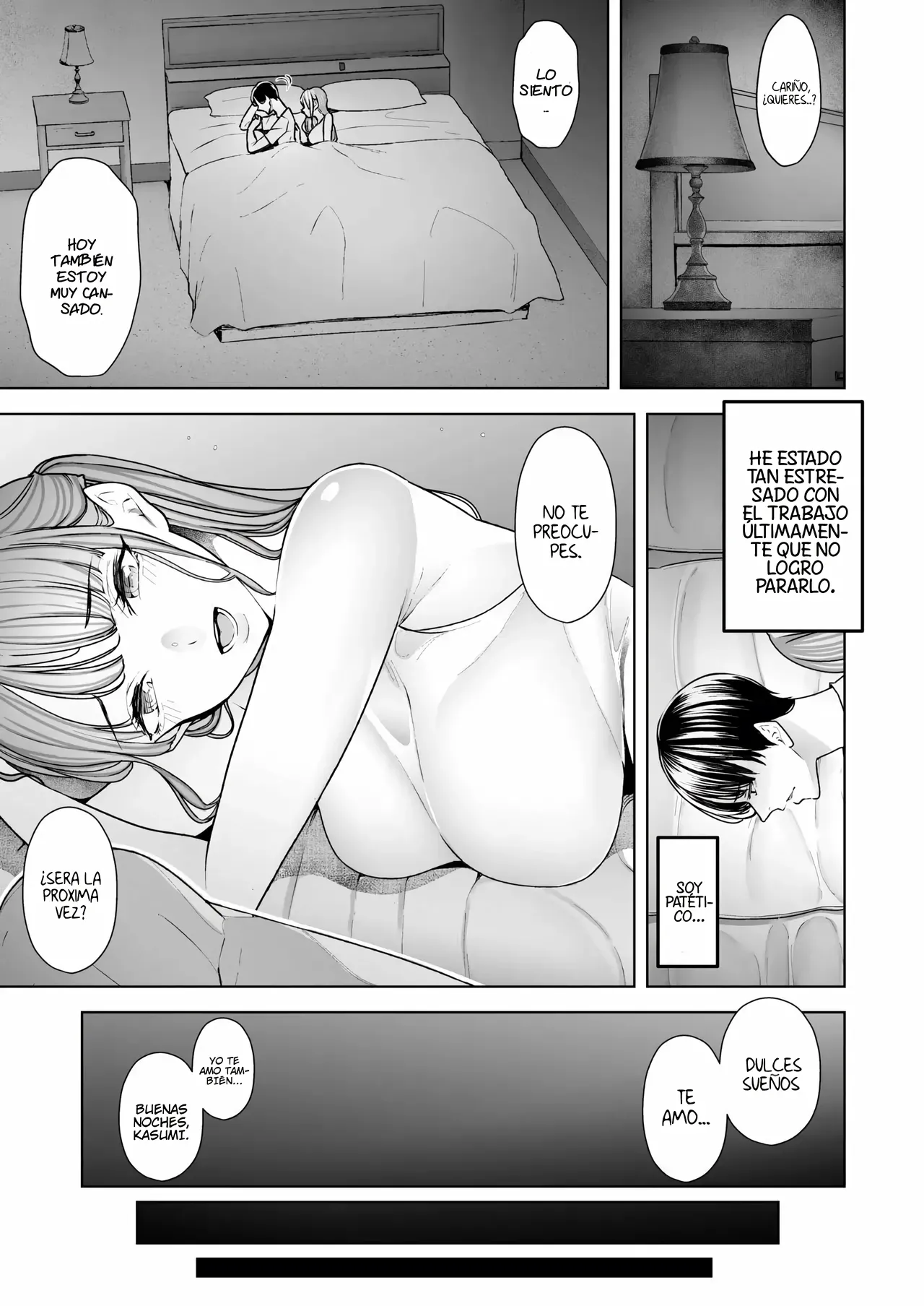 Boku wa Tsuma ga Netorare Nando mo Ikasareru Sugata o Mitsuzuketa｜No Pude Dejar de Mirar cómo Otro Hombre se Cogía a Mi Esposa page 3 full