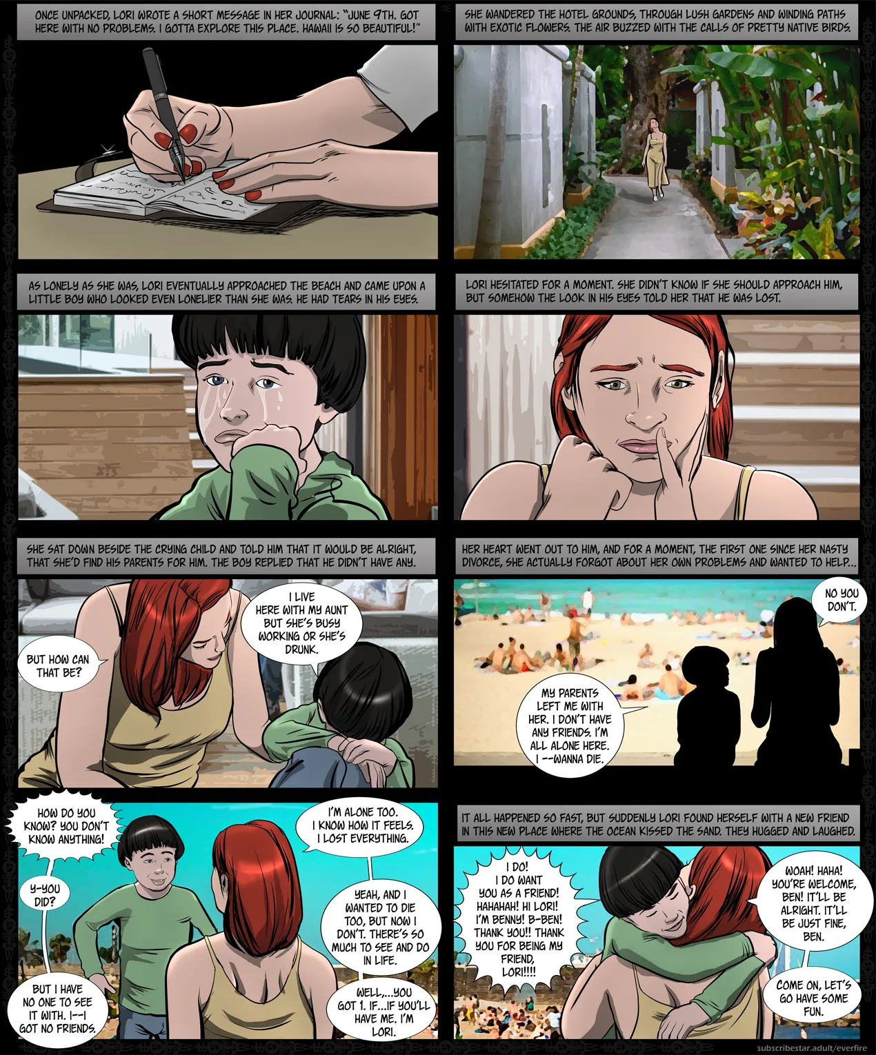 Broken Hears in Paradise page 3 full