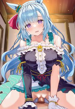 【AI自制】玻璃恋人 目白阿尔丹 メジロアルダン Mejiro Ardan  【AI Generated】