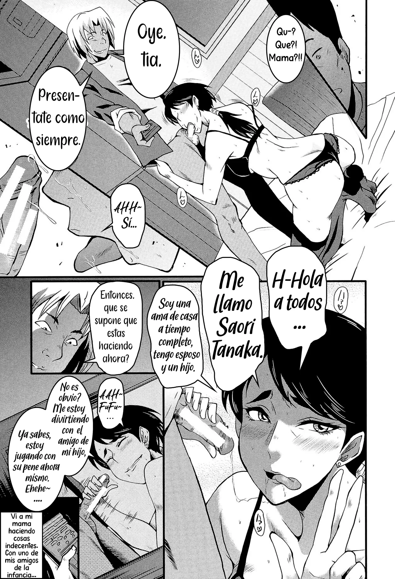 Tsuma Wo Asobu! "Mamá tiene un amorío con alguien!!" traducción XxKINGBAKxX page 3 full
