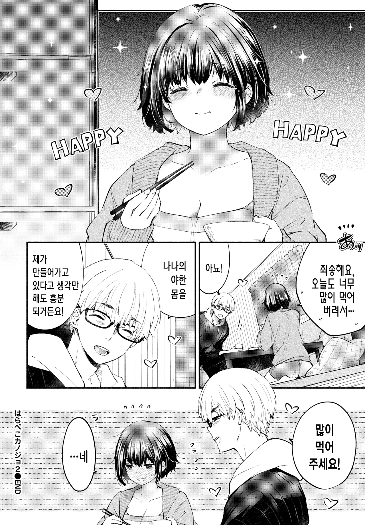 Harapeko Kanojo 2 | 배고픈 그녀 Ch.2 page 10 full