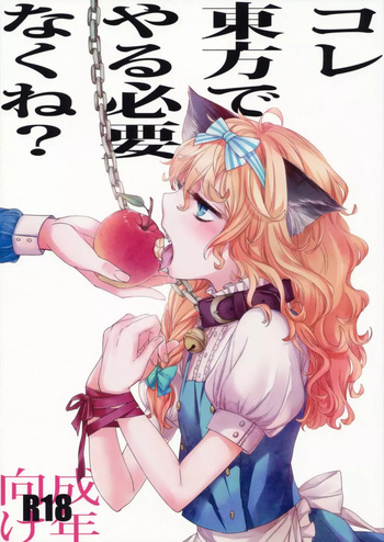 Kore Touhou de Yaru Hitsuyou Naku ne? cover