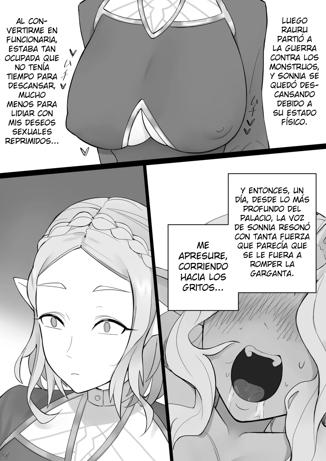 Oushitsu Ketsumyaku no Hametsu to ''Hanei''｜La Caída y la ''Prosperidad'' del Linaje Real page 4 full