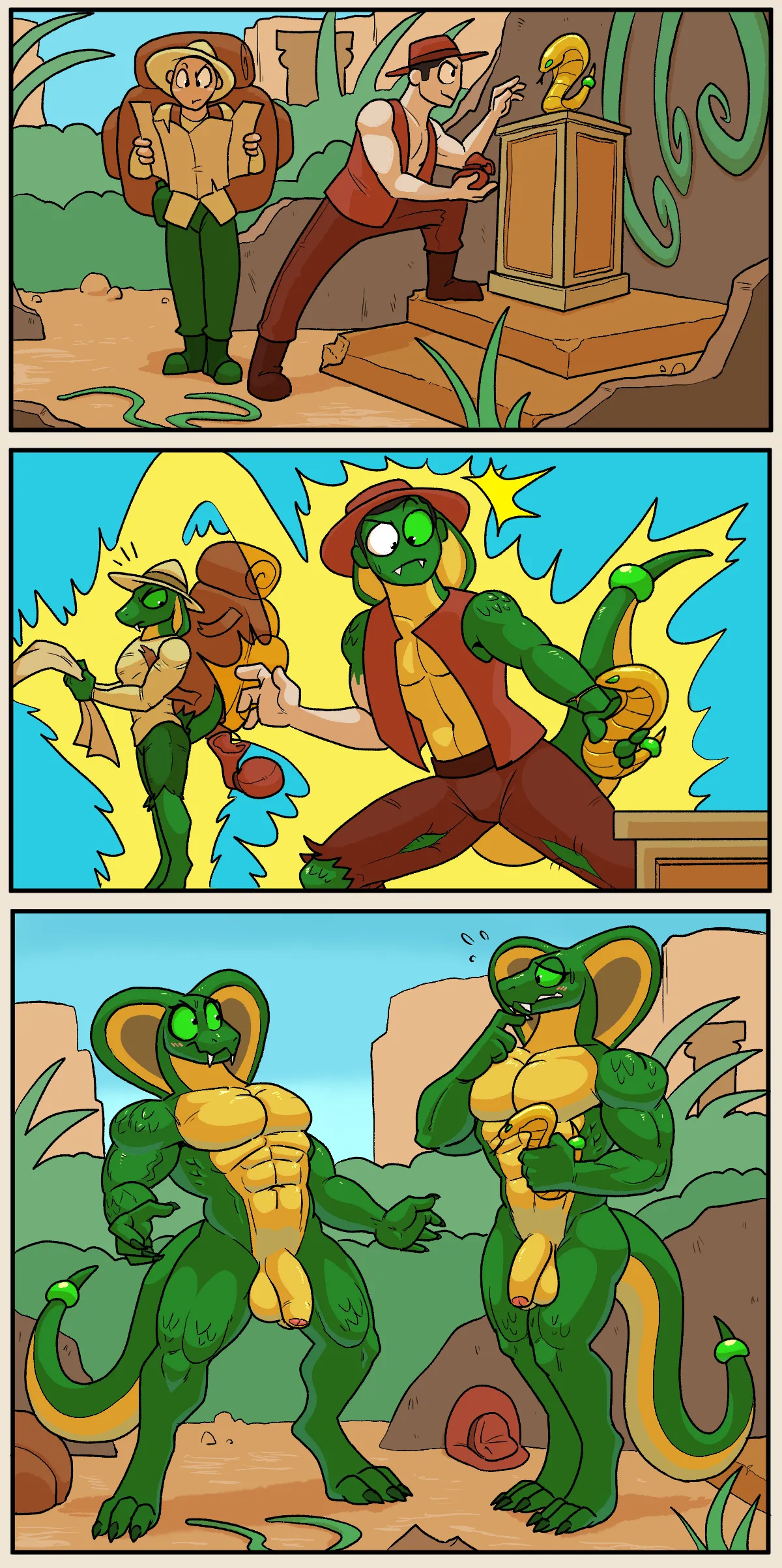 Snake Idol page 1 full