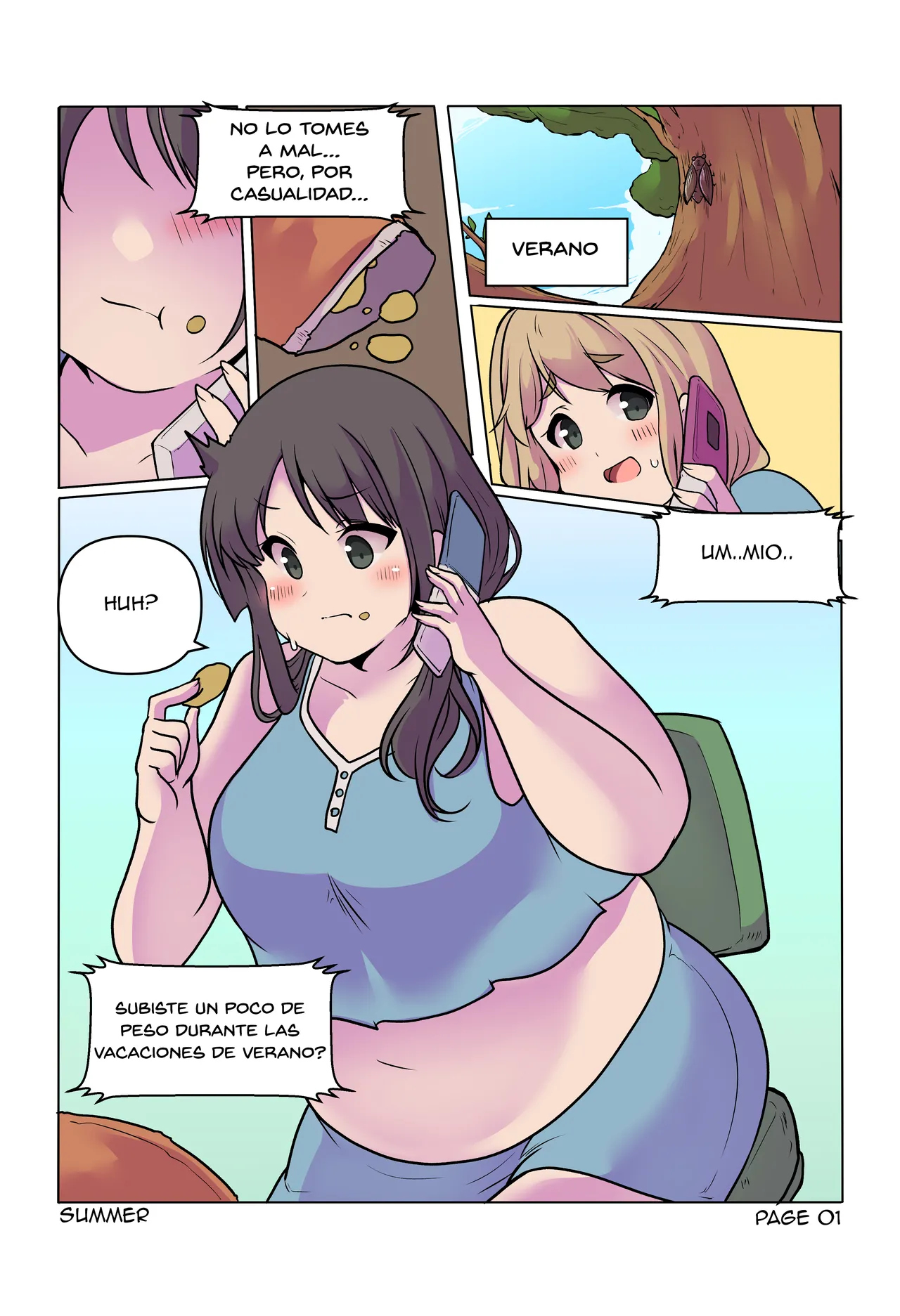 K-ON Seasons by  Spanish page 1 full