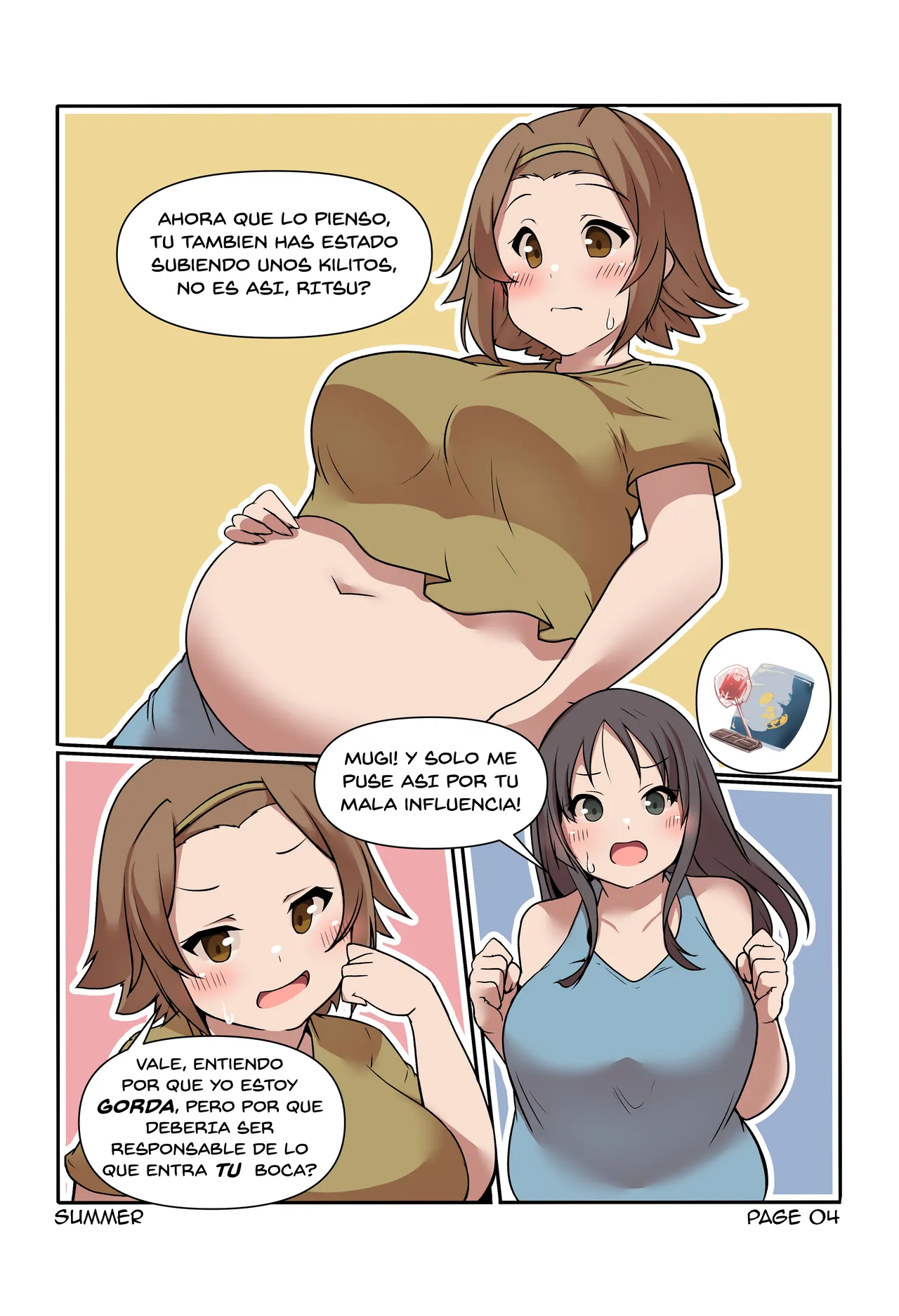 K-ON Seasons by  Spanish page 4 full