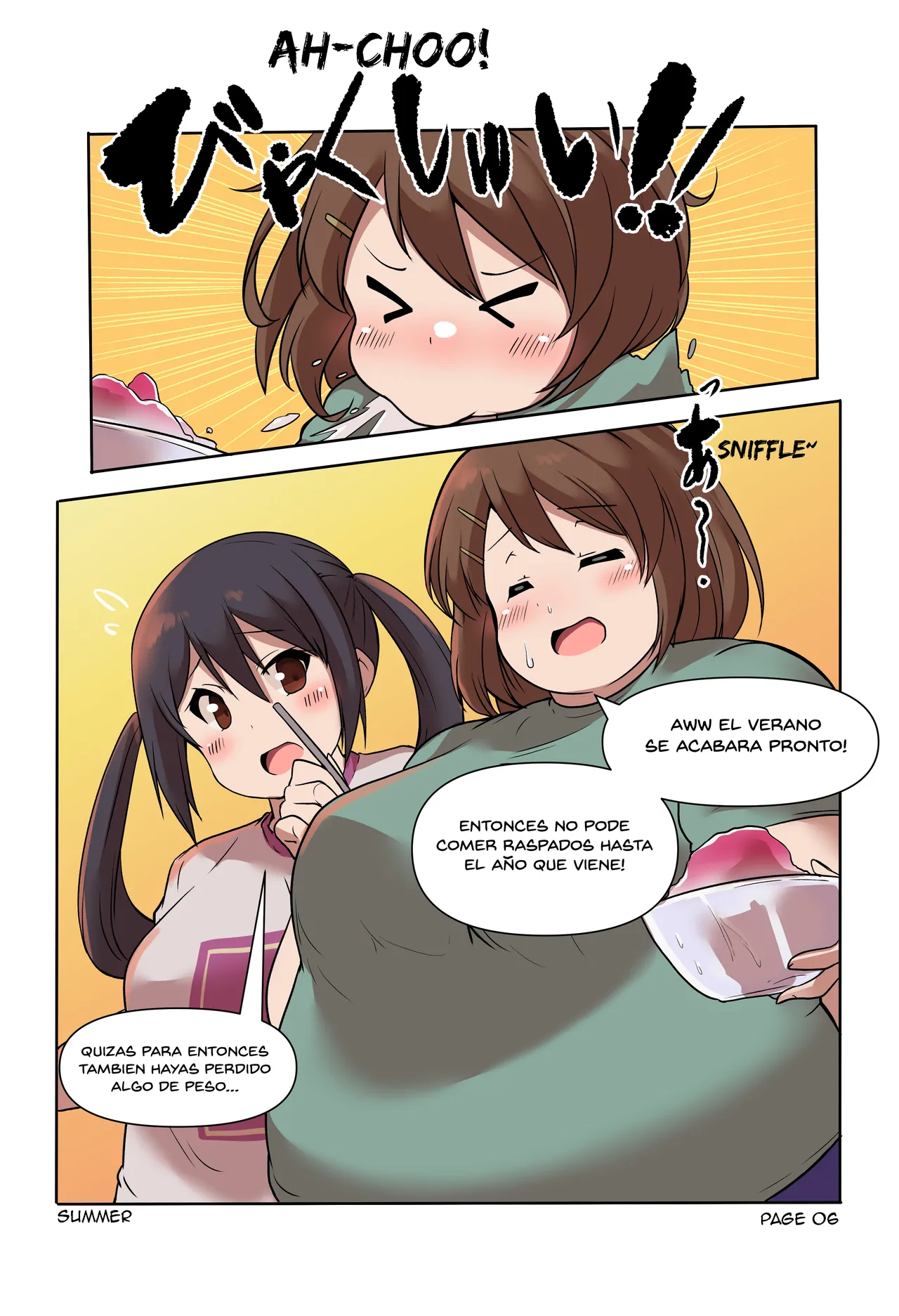 K-ON Seasons by  Spanish page 6 full
