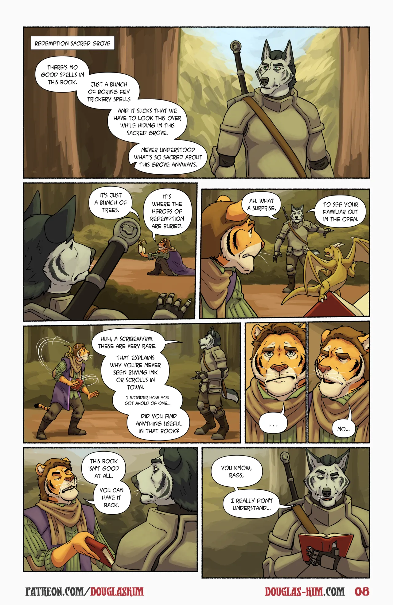 Menagerie of Misfits page 9 full