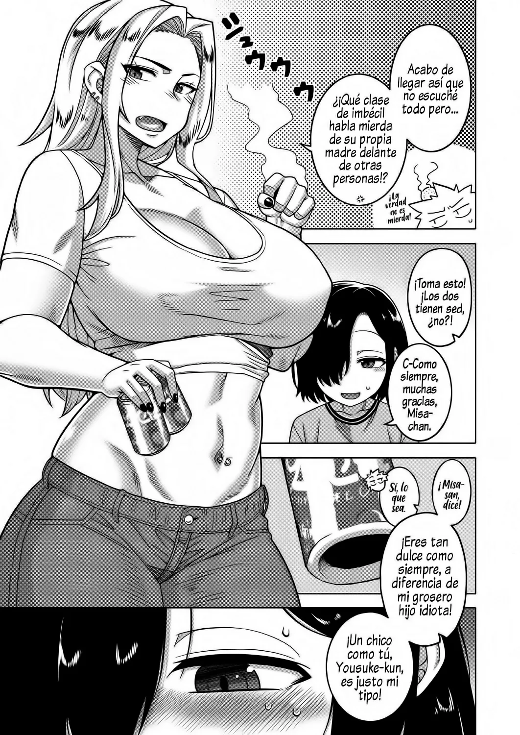 Boku no Kaa-Chan to Ore no Mama + Denshi Shoseki Tokuten Chara Settei Shuu page 8 full