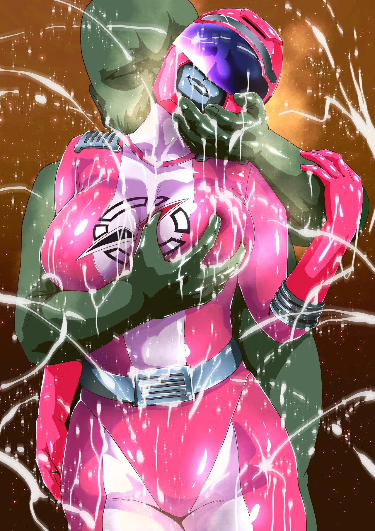 ヒロインホワイトミルクシャワー ボウケンピンク篇 page 1 full