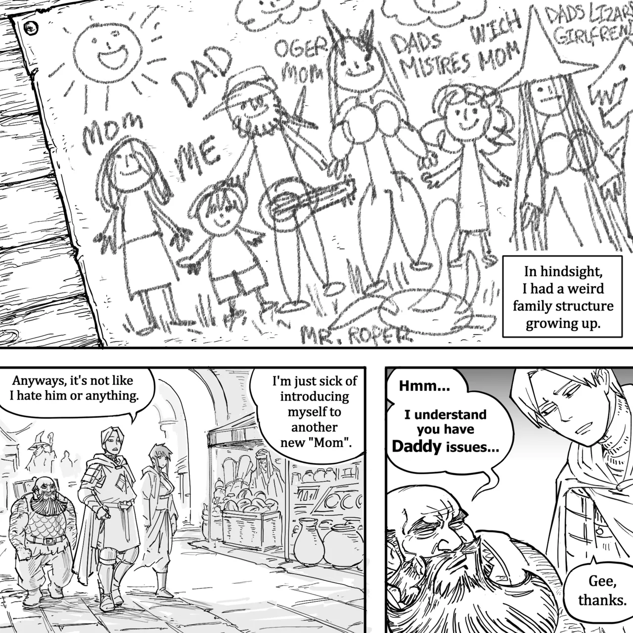 My Dark Elf Stepsister Won't Leave Me Alone | ch.1-4 page 10 full