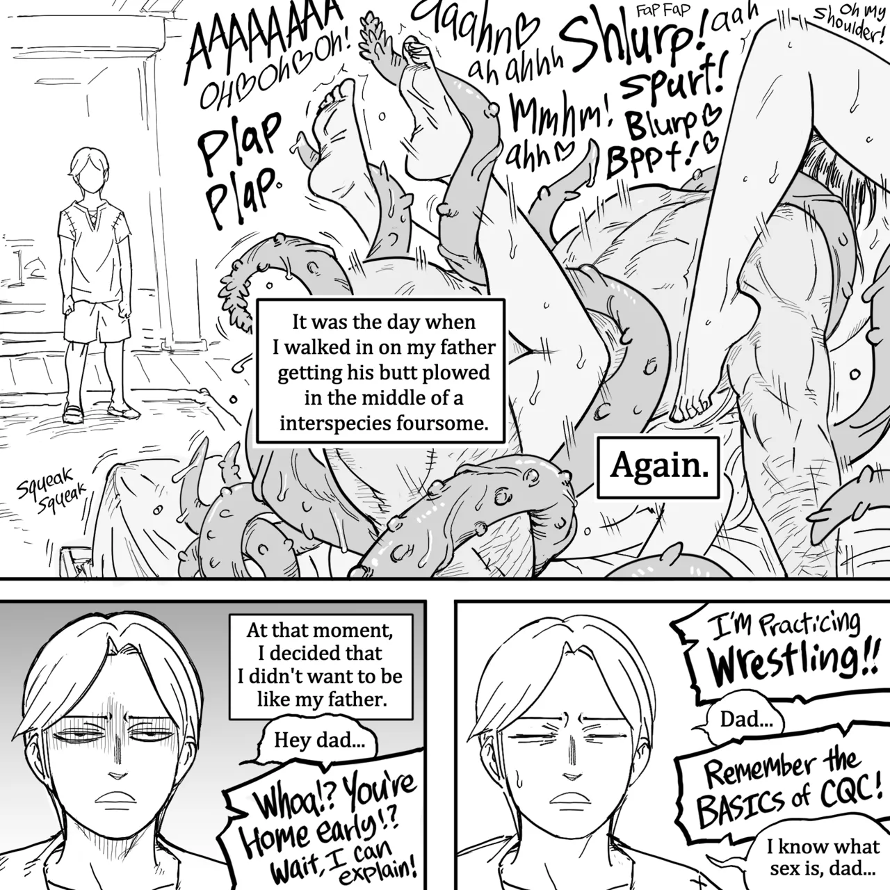 My Dark Elf Stepsister Won't Leave Me Alone | ch.1-4 page 4 full