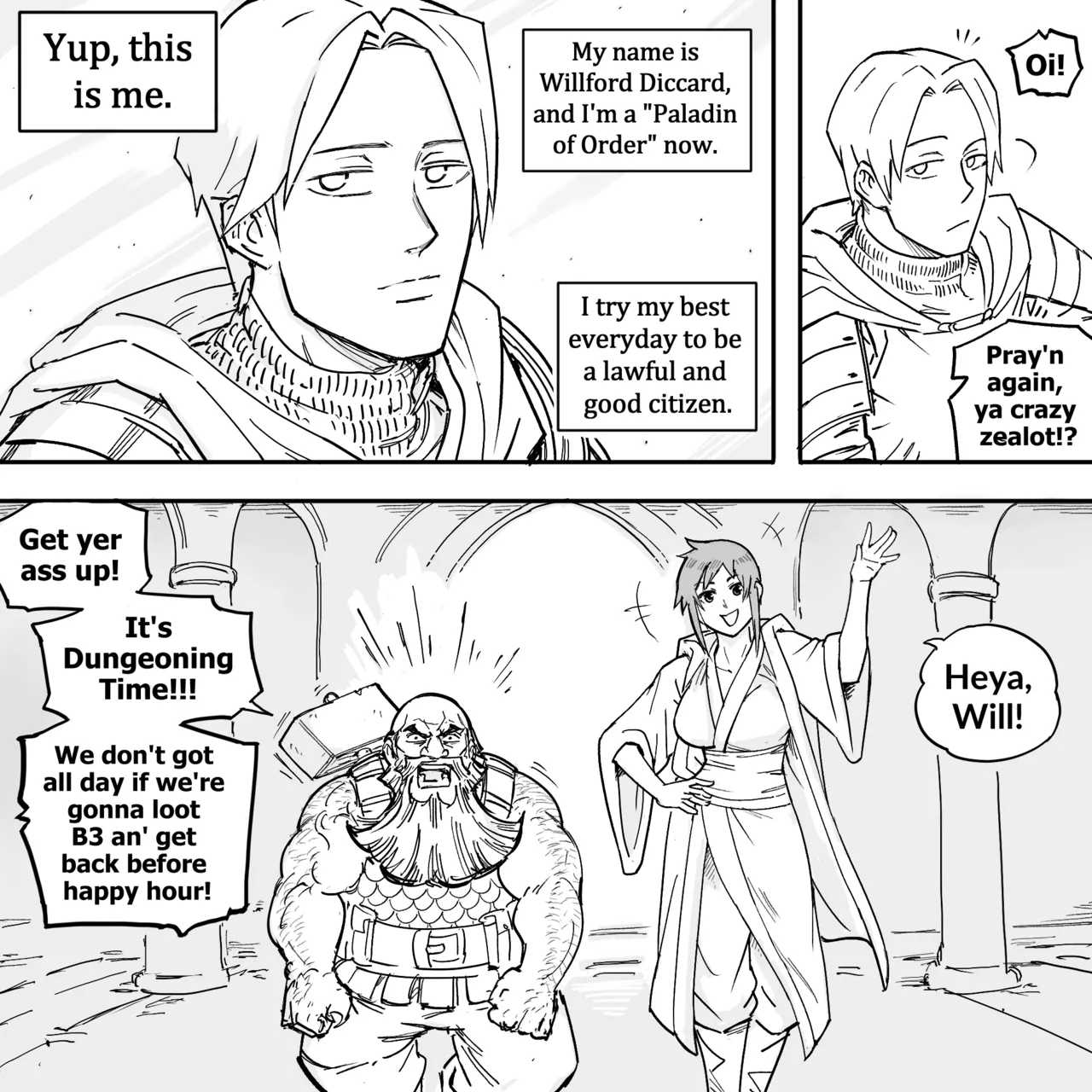 My Dark Elf Stepsister Won't Leave Me Alone | ch.1-4 page 7 full