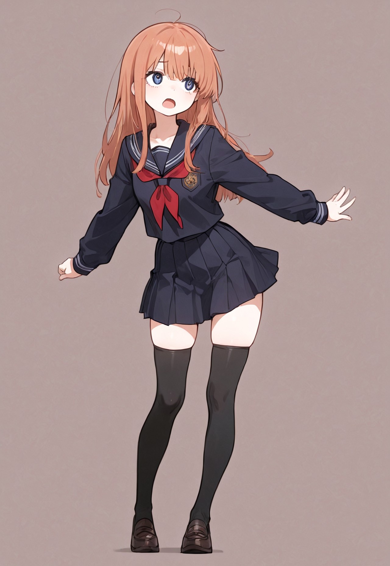 SCHOOL THIGHHIGHS POV – MESSY HAIR UNIFORM page 4 full