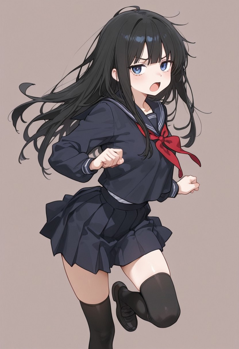 SCHOOL THIGHHIGHS POV – MESSY HAIR UNIFORM page 9 full