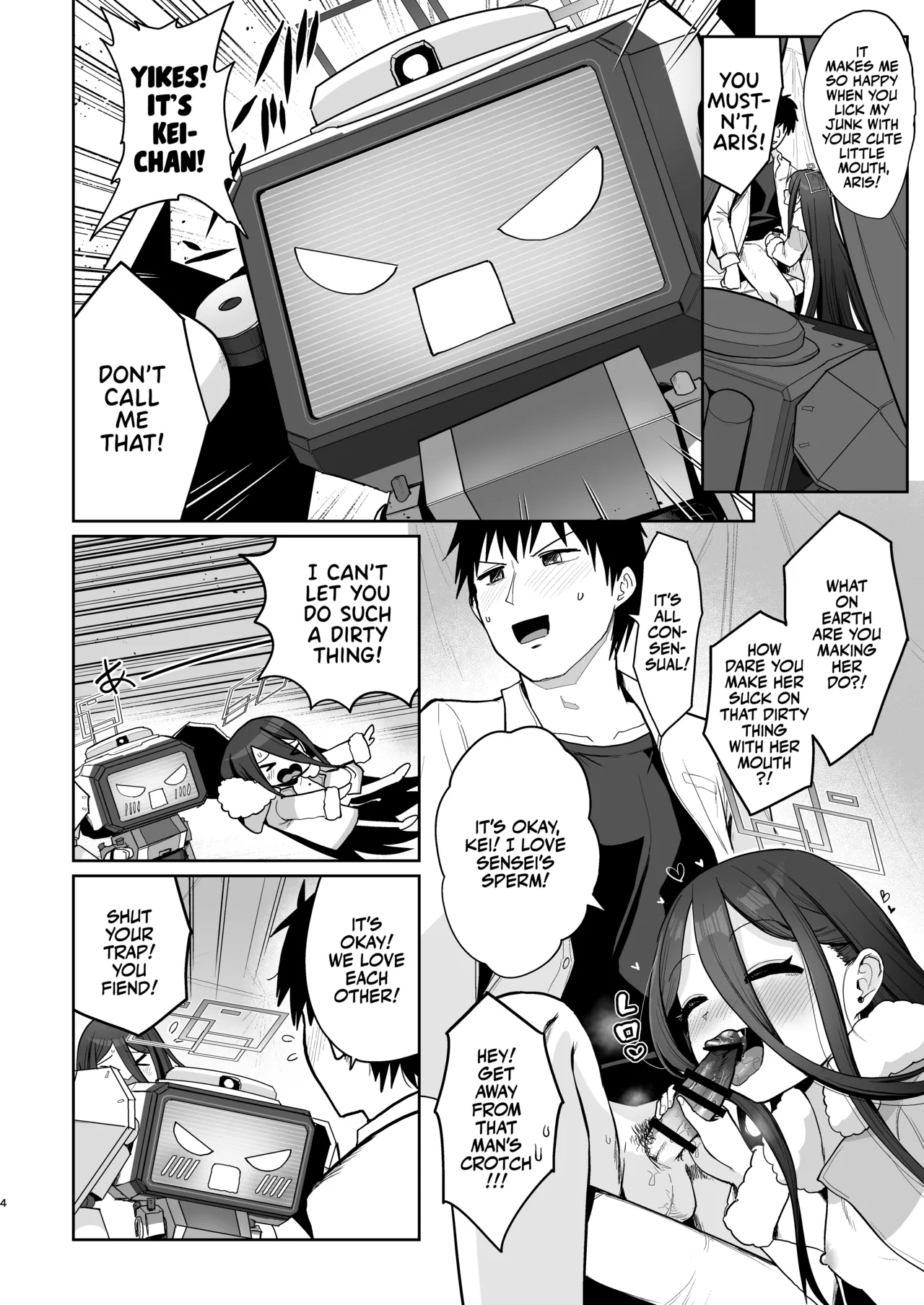 Alice to Key to Kokoro Yuku made | Clanker Sex with Aris and Kei! page 3 full