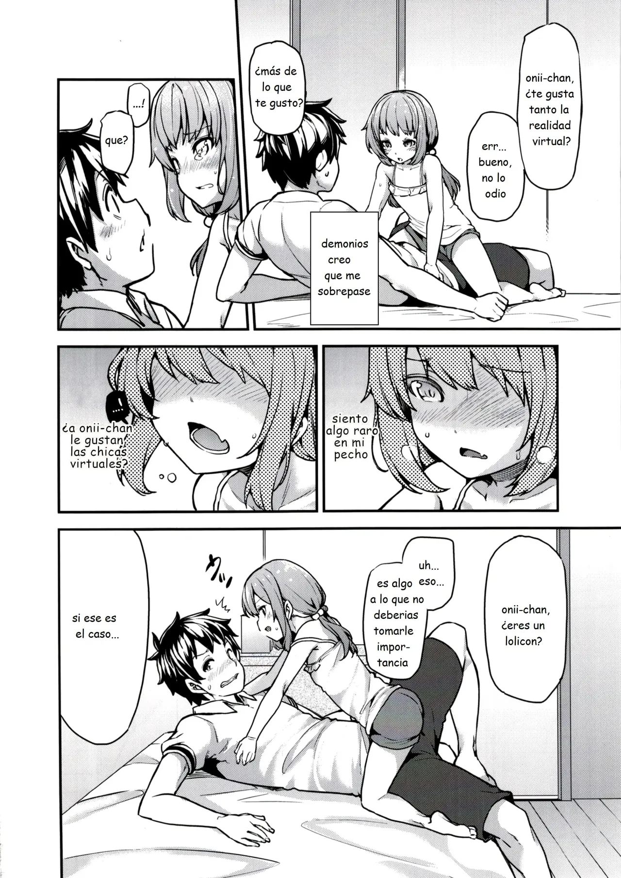 Rina to Onii-chan's Forbidden Time page 7 full