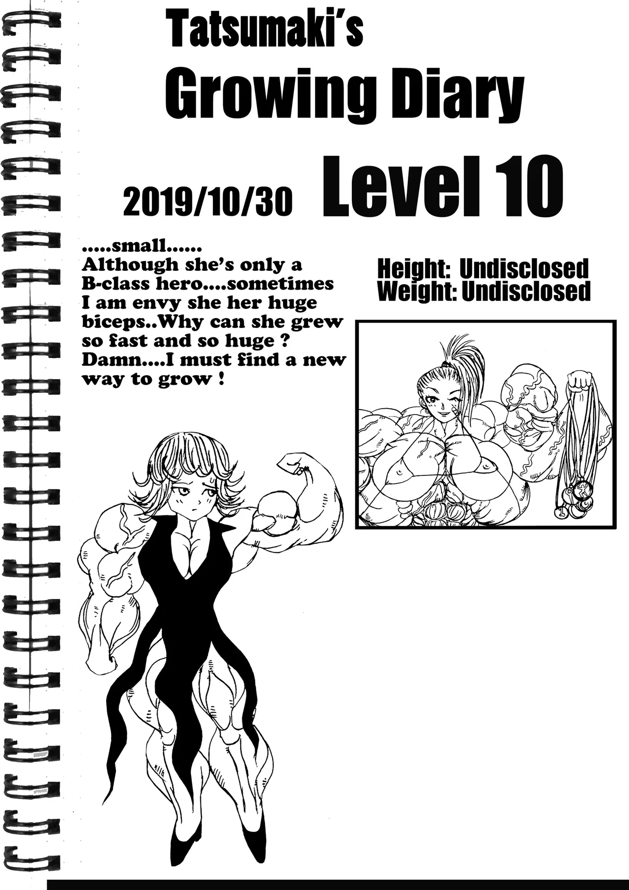 Tatsumaki's growing diaries page 7 full