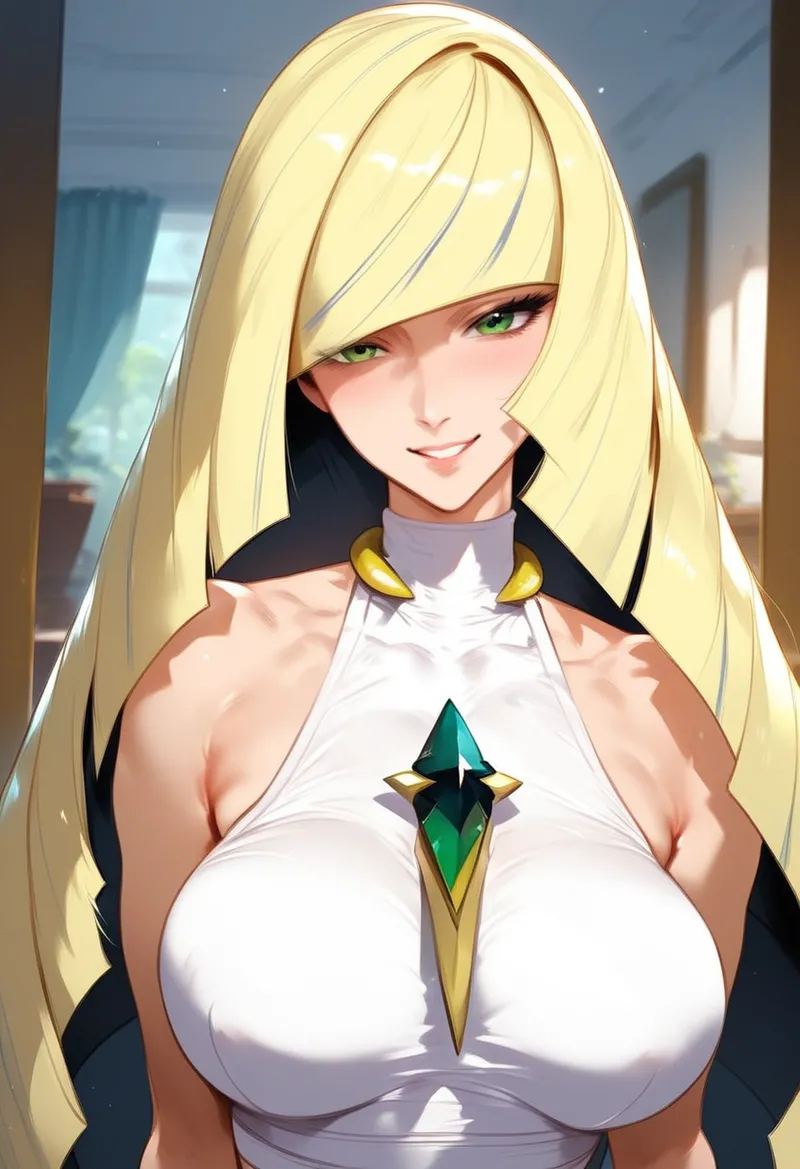 Lusamine - Pokemon - Ai generated page 1 full