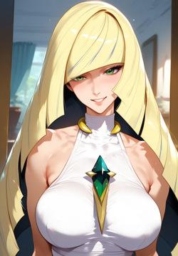 Lusamine - Pokemon - Ai generated