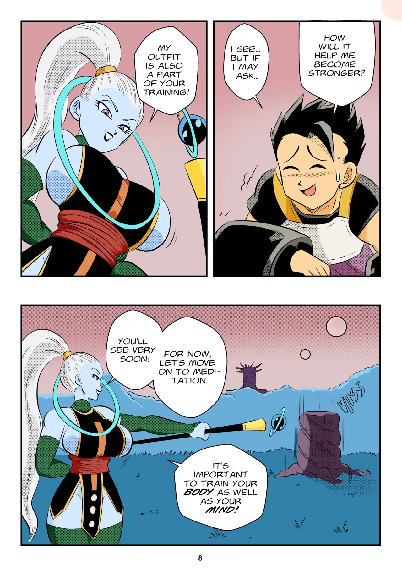 Heavenly Training page 9 full